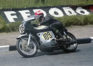 Images Dated 12th September 2020: Graham Penny (Honda) 1967 Senior TT