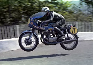 Images Dated 5th July 2020: Graham Penny (Honda) 1972 Senior TT