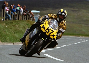 Images Dated 23rd February 2018: Graham Ruttle (Kawasaki) 1995 Junior TT