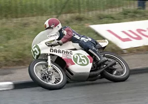 Images Dated 6th April 2021: Graham Waring (Yamaha) 1978 Junior TT