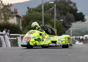 Images Dated 2nd August 2022: Greg Lambert & Andy Hayes (LCR Honda) 2022 Southern 100