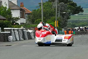 Images Dated 12th July 2012: Greg Lambert & Dickie Gale (GLR Honda) 2012 Southern 100
