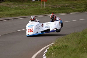Greg Lambert Gallery: Greg Lambert & Ivan Murray (GL DMR Yamaha) 2004 Sidecar TT