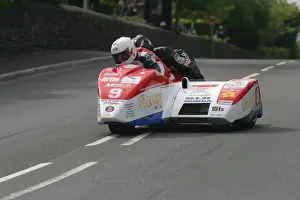 Greg Lambert & Jason Crowe (GLR Honda) 2012 Sidecar TT