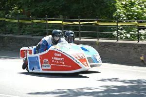 Greg Lambert & Sally Wilson (DMR Honda) 2008 Sidecar TT