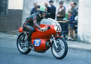 Images Dated 17th December 2018: Griff Jenkins (Aermacchi) 1968 Junior TT