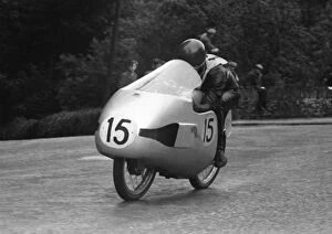 Images Dated 13th October 2018: Guiseppe Lattanzi (Mondial) 1955 Ultra Lightweight TT