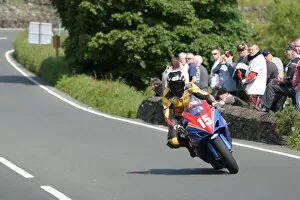 Images Dated 6th June 2005: Guy Martin at the Gooseneck, 2005 Superstock TT