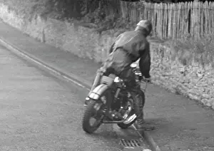 Triumph Prints: Guy Newman Triumph 1949 Senior Clubman TT Practice