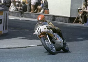 Images Dated 29th January 2022: Gyula Marsovszky (Yamaha) 1973 Junior TT