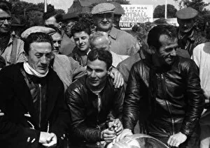 Hans Baltisberger, Carlo Ubbiali & Robert Colombo 1956 Lightweight TT