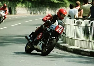 Images Dated 3rd September 2019: Harald Gasse (Honda) 1984 Production TT