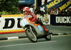 Images Dated 31st August 2019: Will Harding (Honda) 1984 Historic TT
