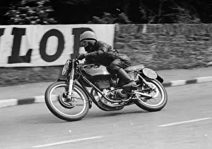 1952 Lightweight Tt Collection: Harry Stephen (AJS / Triumph) 1952 Lightweight TT