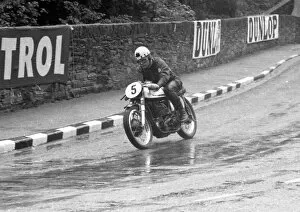Images Dated 10th October 2020: Harry Wieland (Norton) 1956 Junior TT