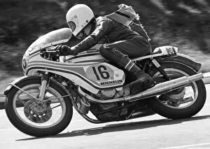 Images Dated 14th July 2020: Harvey Porter (Honda) 1975 Production TT