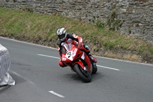 Hat-trick man: John McGuinness 2004 Formula One TT