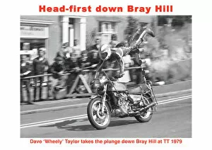 Images Dated 9th November 2019: Head-first down Bray Hill