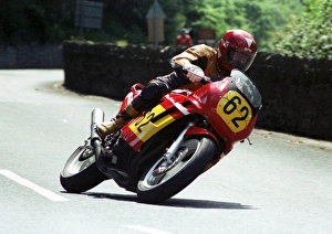 Images Dated 11th January 2018: Heinz Chittka (Suzuki) 1990 Supersport 600 TT