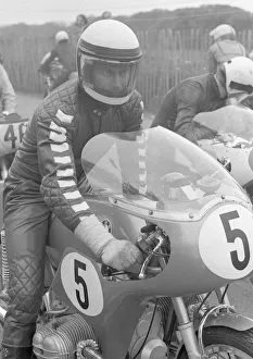Images Dated 23rd October 2021: Helmut Dahne (BMW) 1973 Formula 750 TT