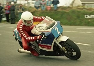 Images Dated 24th July 2011: Helmut Dahne at Signpost Corner: 1986 Production B TT