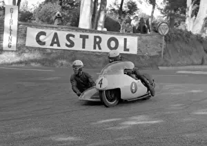 Helmut Fath & Wolfgang Kalauch (URS) 1968 Sidecar TT