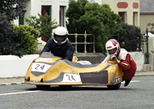 1989 Sidecar Tt Collection: Helmut Lunemann & Gerhard Morscher (Yamaha) 1989 Sidecar TT
