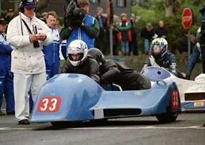 Helmut Lunemann & Martin Loicht (Yamaha) 1996 Sidecar TT