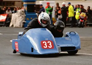 Helmut Lunemann & Martin Loicht (Yamaha) 1996 Sidecar TT
