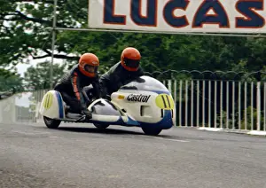 Helmut Schilling & Harold Mathews (BMW) 1974 750 Sidecar TT