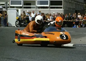 Helmut Schilling & Rainer Gundel (Aro) 1976 500 Sidecar TT