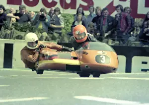Helmut Schilling & Rainer Gundel (Aro) 1976 500 Sidecar TT