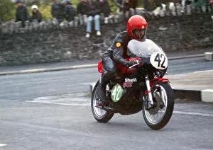 Images Dated 19th May 2020: Bill Henderson (Yamaha) 1974 Lightweight TT