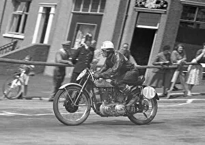 Images Dated 11th March 2022: Henry Collier (BSA) 1953 Junior Clubman TT