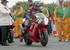 Images Dated 3rd July 2020: Herb Robinson (Honda) 2002 Production 600 TT