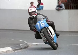Images Dated 6th March 2021: Herby Kelly (Yamaha) 1990 Junior Manx Grand Prix