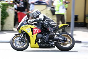 Images Dated 9th October 2021: Herve Gantner (Honda) 2010 Superstock TT