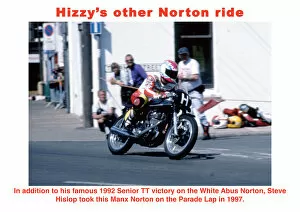 Hizzys other Norton ride