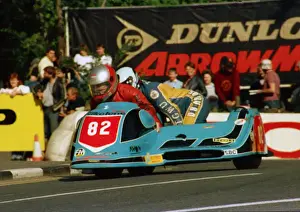 Bill Hodgkins & Sean Collister (Yamaha) 1987 Sidecar TT