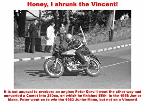 1958 Junior Manx Grand Prix Collection: Honey, I shrunk the Vincent