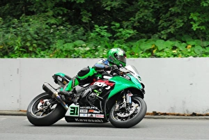Images Dated 10th June 2016: Horst Saiger (Kawasaki) 2016 Senior TT