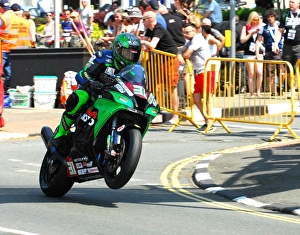 Images Dated 6th June 2016: Horst Saiger (Kawasaki) 2016 Superstock TT