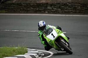 Images Dated 25th August 2018: Horst Saiger (Kawasaki) 2018 Superbike Classic TT