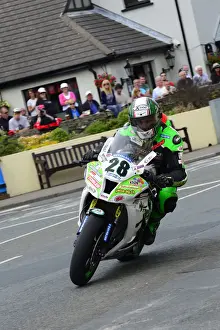 Horst Saiger (Saiger-racing Kawasaki) 2014 Senior TT