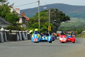 Horst Walczak & Andrew Miller (Ireson Honda) and Nigel Smith & Chris McGahan (Ireson Honda) 2016 Southern 100