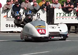 Howard Baker & Nigel Barlow (Shelbourne Yamaha) 1999 Sidecar TT