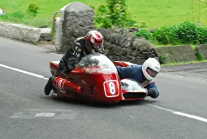 Howard Langham & Geoff Knight (Konig) 2015 Pre TT Classic