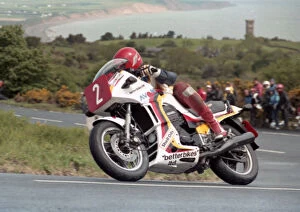 Images Dated 7th March 2020: Howard Selby (Kawasaki) 1985 Production Class C TT