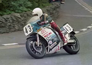 Images Dated 31st May 2022: Howard Selby (Suzuki) 1986 Formula One TT