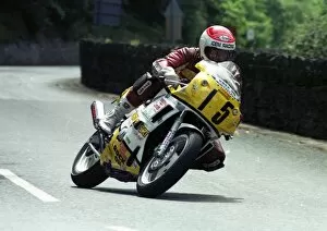 Images Dated 11th January 2018: Howard Selby (Yamaha) 1990 Supersport 600 TT